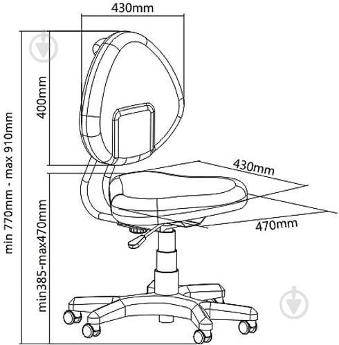 Кресло FunDesk SST5 Pink розовый - фото 2