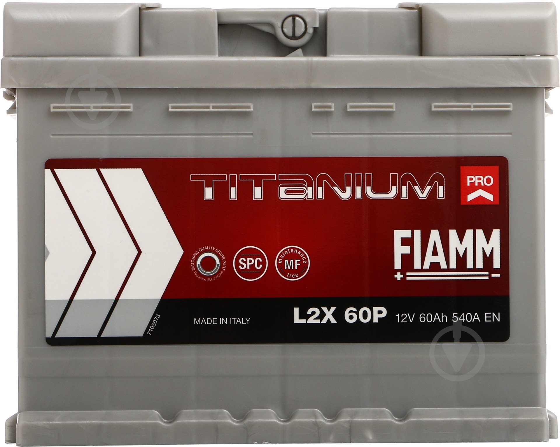 Аккумулятор автомобильный Fiamm Titanium Pro 60Ah 540A 12V «+» слева - фото 2 Аккумулятор автомобильный Fiamm Titanium Pro 60Ah 540A 12V «+» слева - фото 2