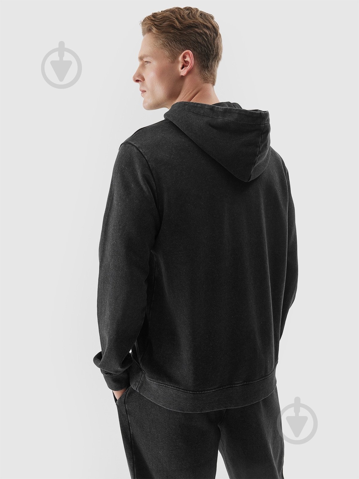 Джемпер 4F SWEATSHIRT M1026 4FWSS24TSWSM1026-20S р.L черный - фото 3