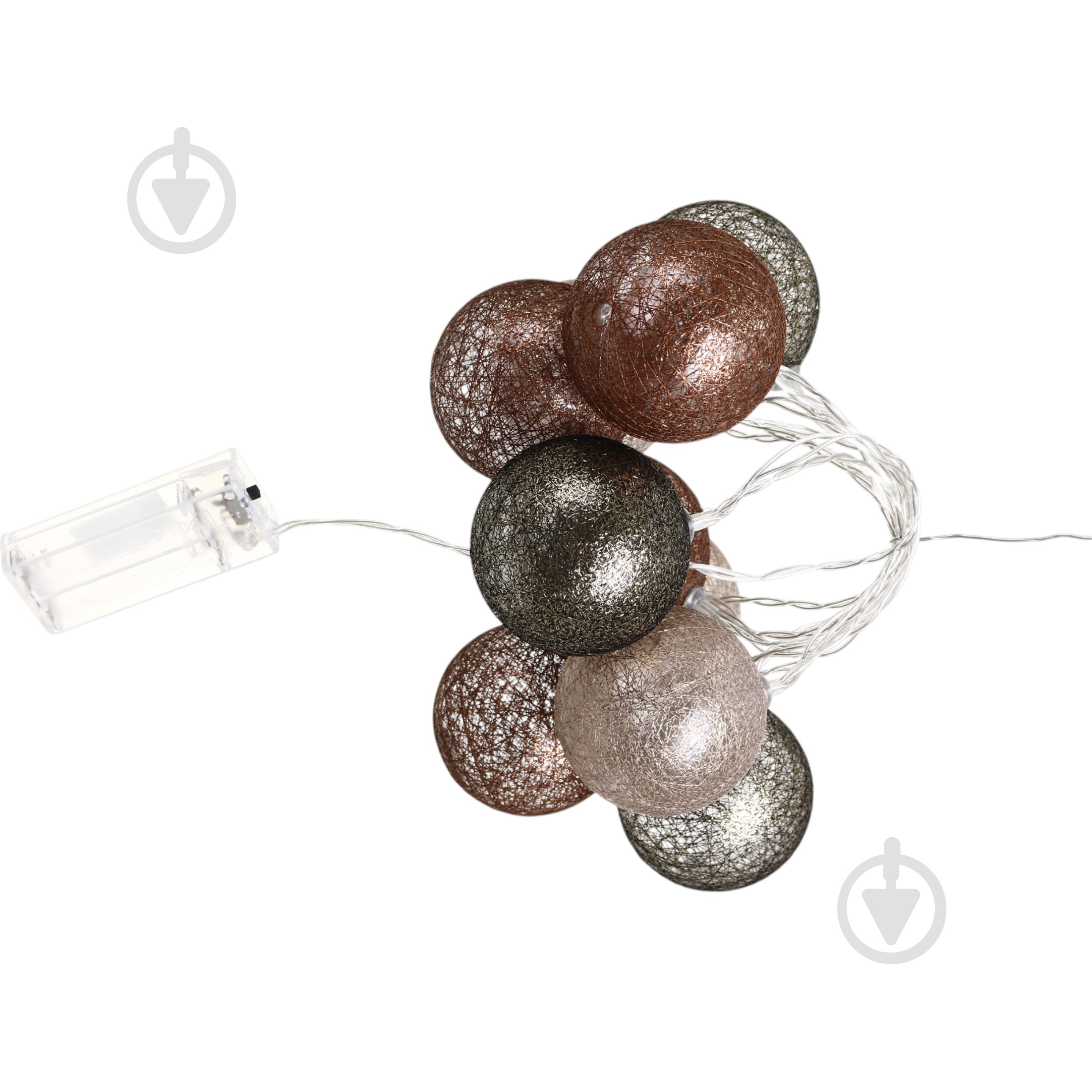 Электрогирлянда линейная Koopman Шарики встроенный светодиод (LED) 10 ламп 1,5 м (AMZ000520) - фото 2 Электрогирлянда линейная Koopman Шарики встроенный светодиод (LED) 10 ламп 1,5 м (AMZ000520) - фото 2