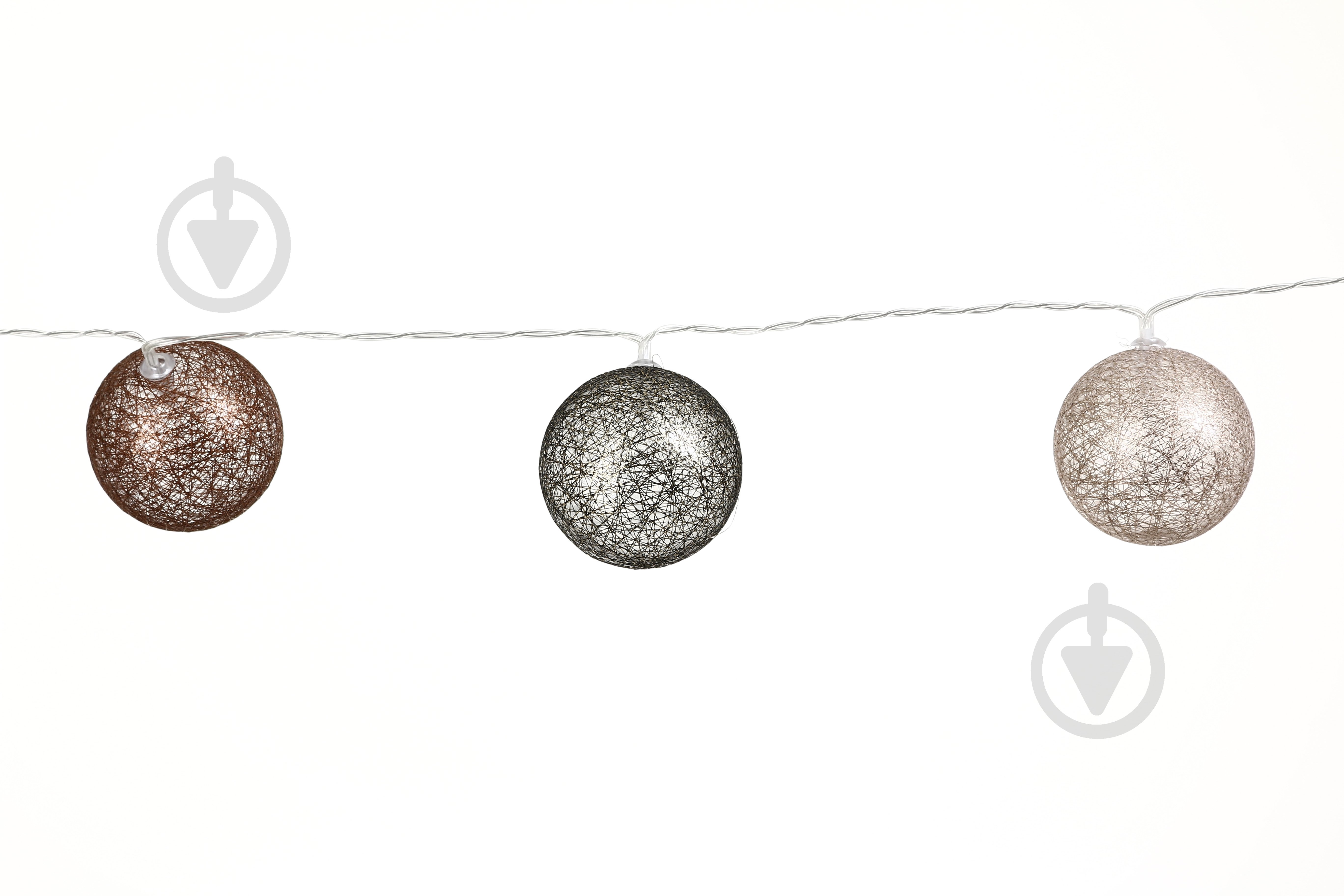 Электрогирлянда линейная Koopman Шарики встроенный светодиод (LED) 10 ламп 1,5 м (AMZ000520) - фото 3 Электрогирлянда линейная Koopman Шарики встроенный светодиод (LED) 10 ламп 1,5 м (AMZ000520) - фото 3