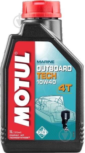 Моторное масло Motul Outboard Tech 4T 10w40 - фото 1