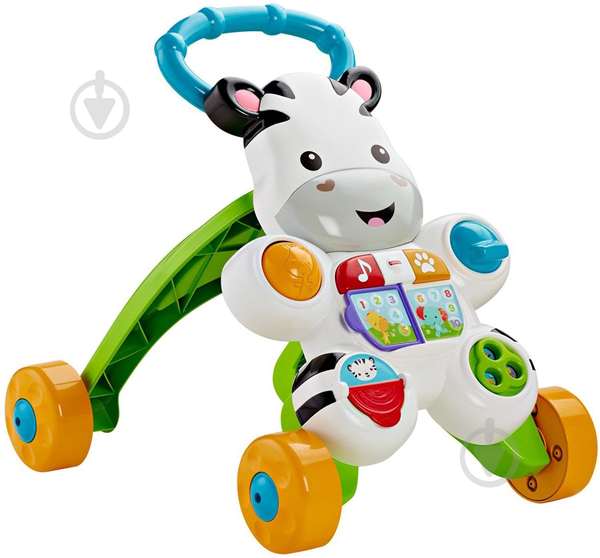 Ходунки інтерактивні Fisher Price Зебра DLD80 - фото 1