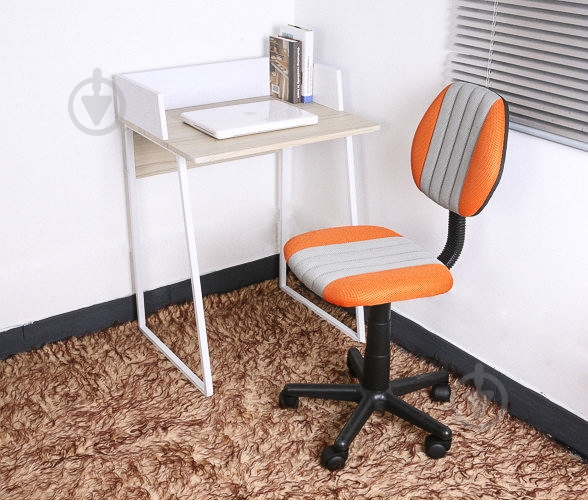 Кресло FunDesk LST4 Orange/Grey оранжевый - фото 4