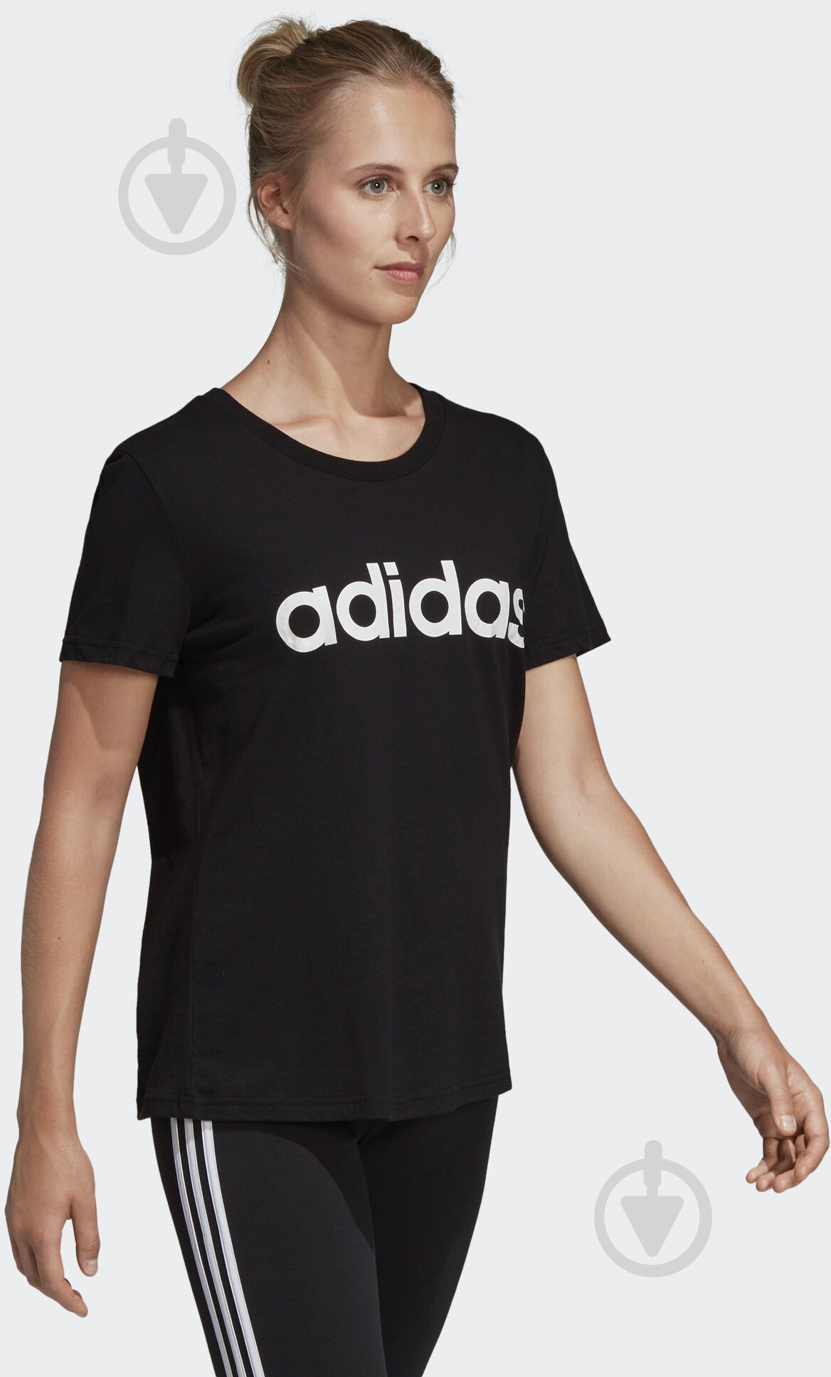 Футболка Adidas W E LIN SLIM T DP2361 р.L черный - фото 6