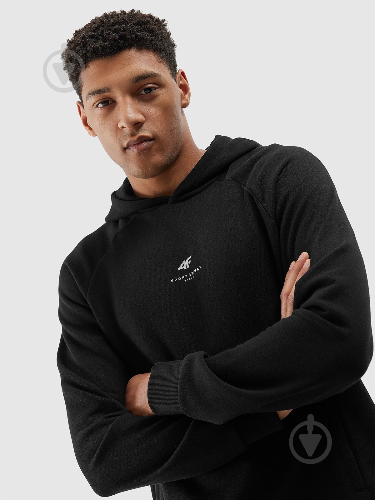 Джемпер 4F SWEATSHIRT M1010 4FWSS24TSWSM1010-20S р.2XL черный - фото 2 Джемпер 4F SWEATSHIRT M1010 4FWSS24TSWSM1010-20S р.2XL черный - фото 2