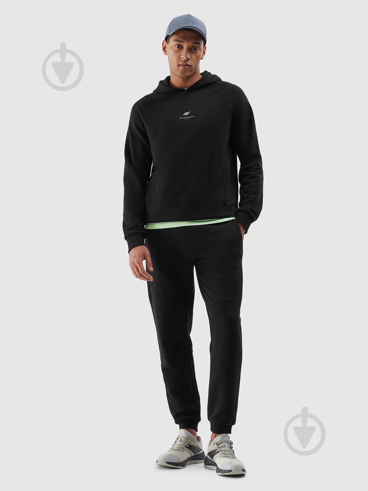 Джемпер 4F SWEATSHIRT M1010 4FWSS24TSWSM1010-20S р.2XL черный - фото 3 Джемпер 4F SWEATSHIRT M1010 4FWSS24TSWSM1010-20S р.2XL черный - фото 3