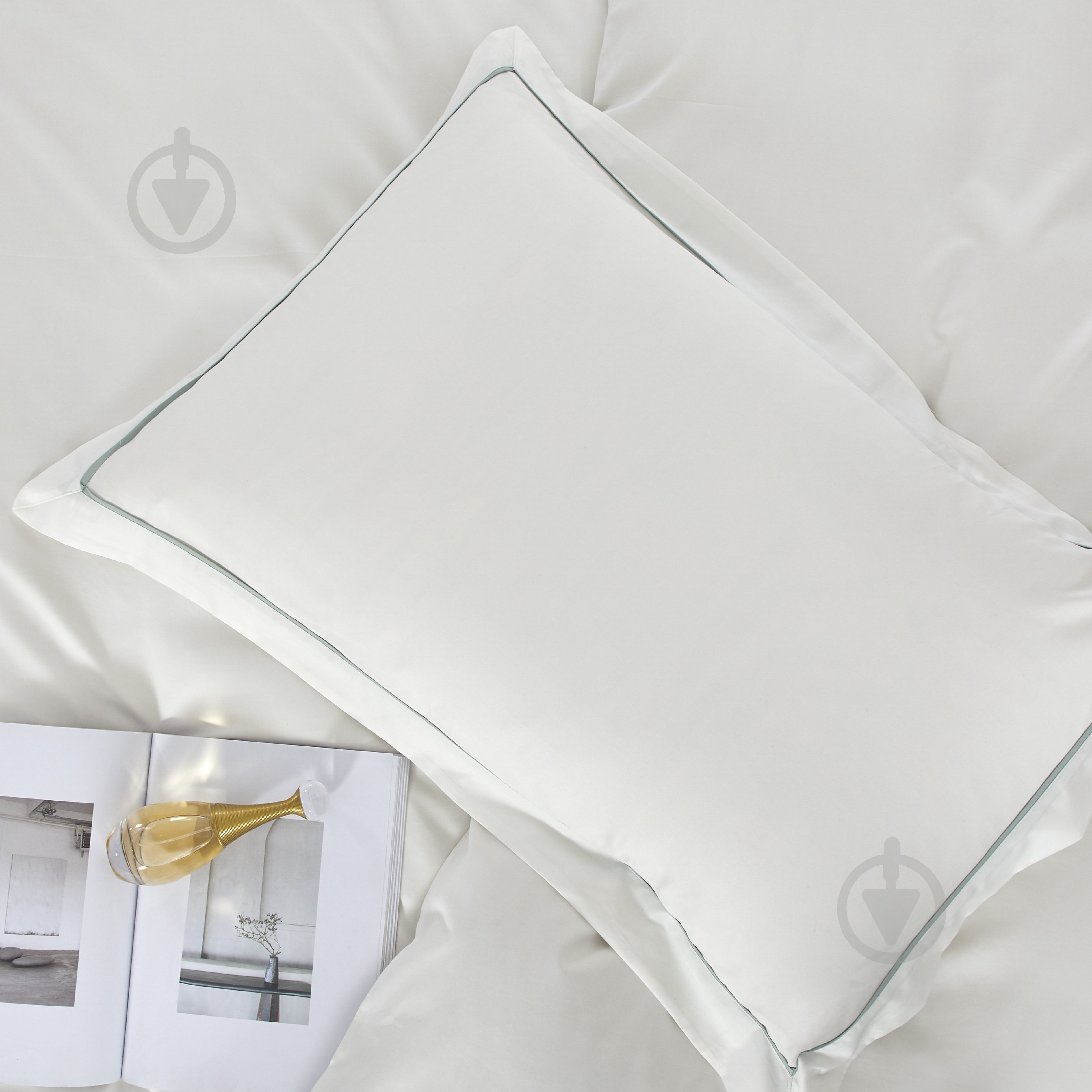 Набор наволочек Solid 50x70 см белый La Nuit - фото 2 Набор наволочек Solid 50x70 см белый La Nuit - фото 2