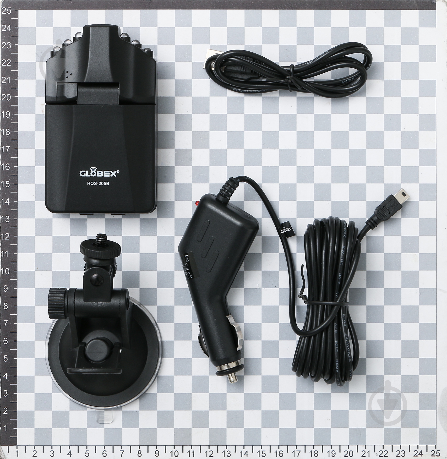 Видеорегистратор Globex HQS-205B - фото 7 Видеорегистратор Globex HQS-205B - фото 7