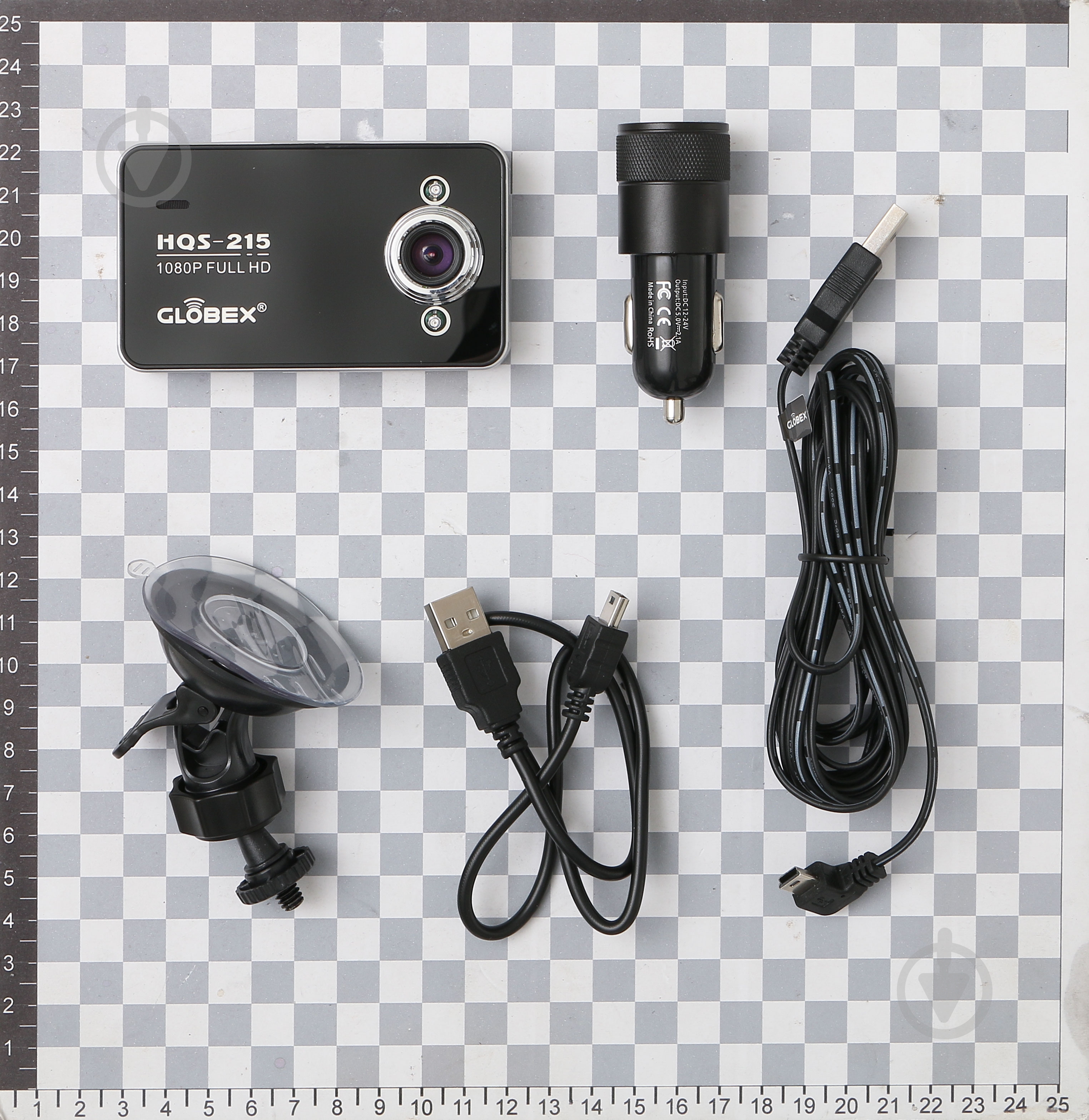 Видеорегистратор Globex HQS-215 - фото 7