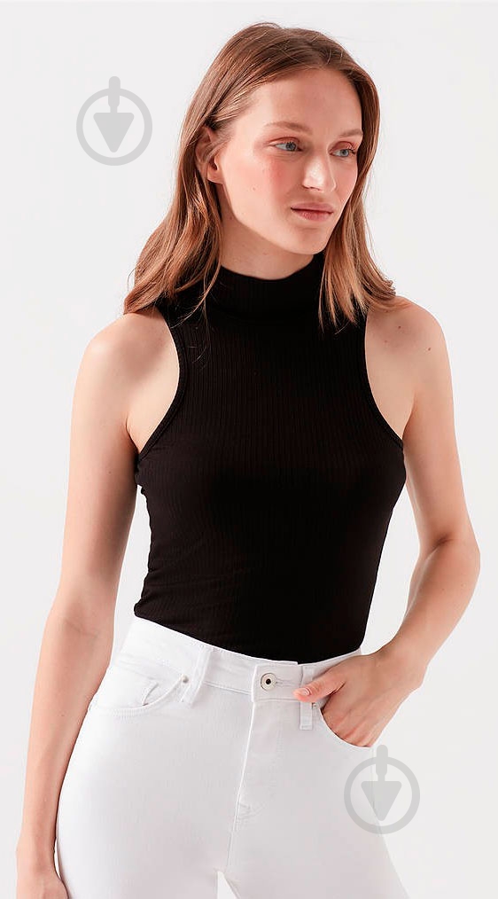 Футболка Mavi SLEEVELESS TOP 168442-900 р.S черный - фото 4