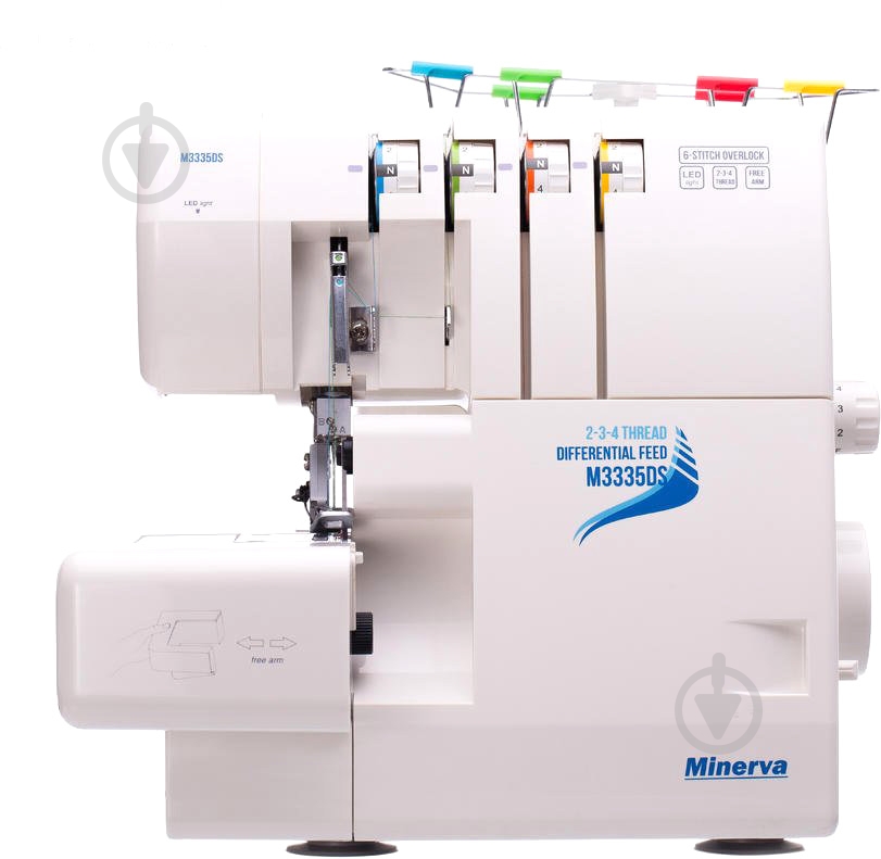 Оверлок Minerva M3335DS - фото 1 Оверлок Minerva M3335DS - фото 1