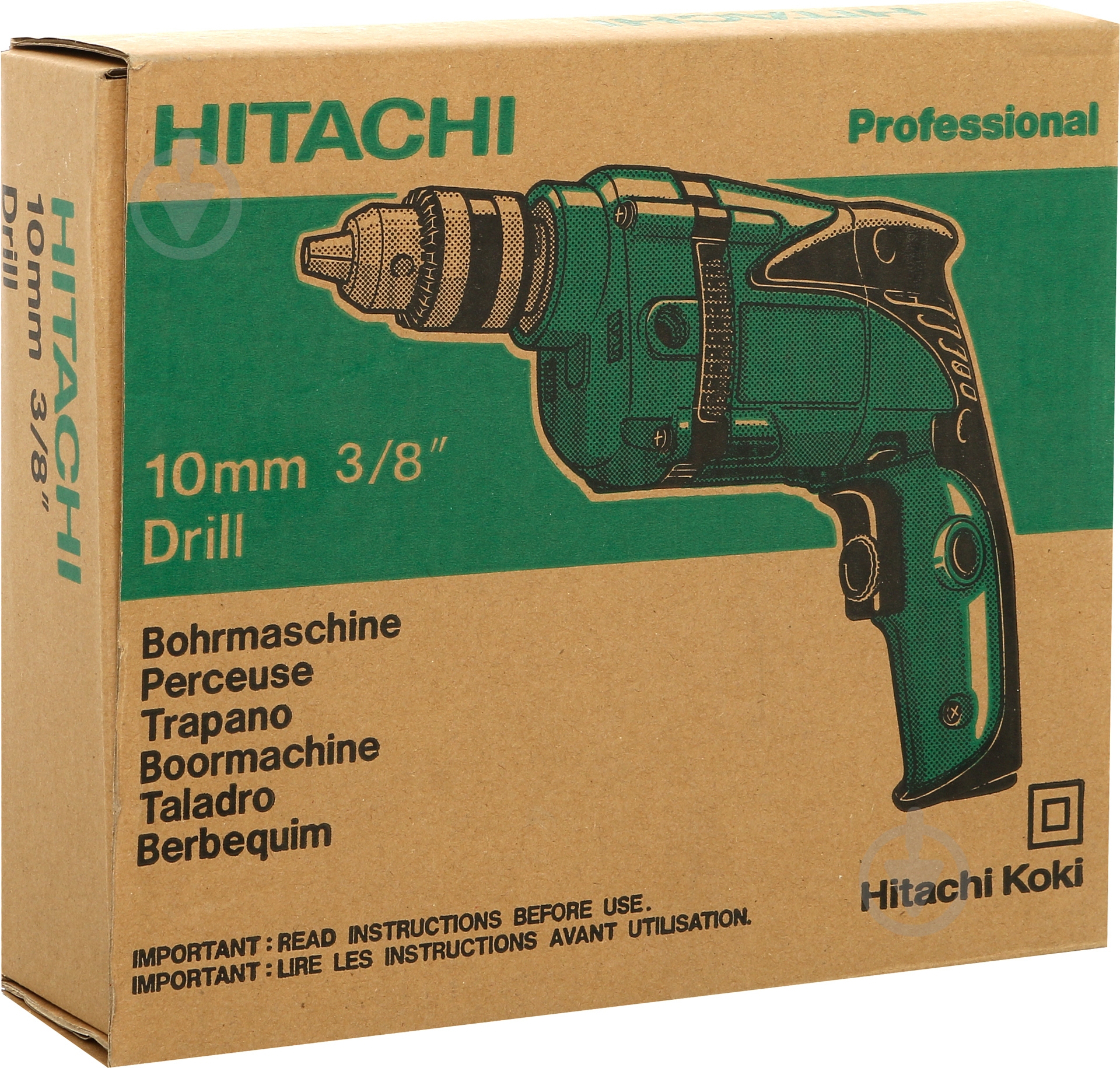 Дрель ударная Hitachi D10VС2 - фото 2