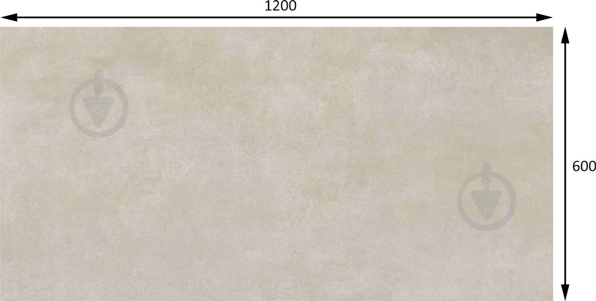 Плитка Allore Group Concrete White F P R Mat 1 60x120 см (new 60129996) - фото 2
