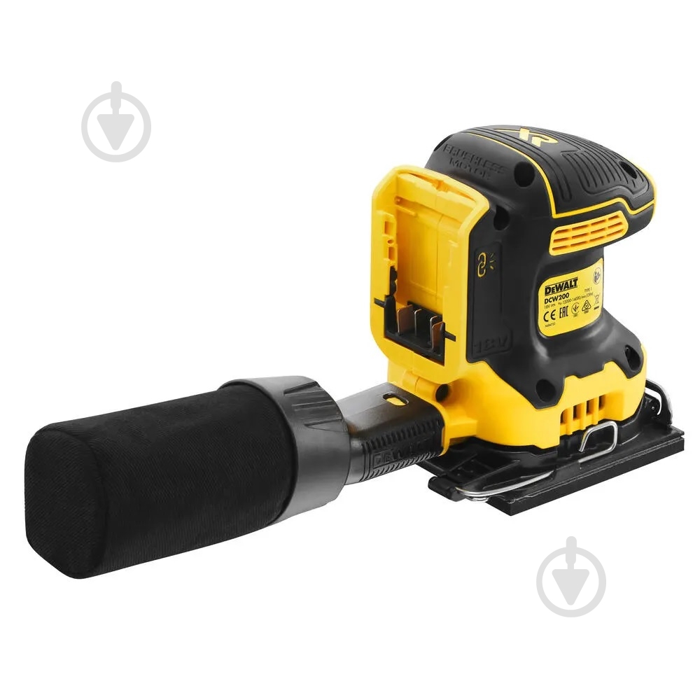 Вібраційна шліфмашина DeWalt DCW200NT - фото 2 Вібраційна шліфмашина DeWalt DCW200NT - фото 2
