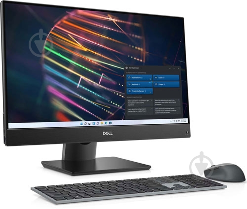 Моноблок Dell Optiplex 5400 23,8 (N003O5400AIO_UBU) black - фото 2