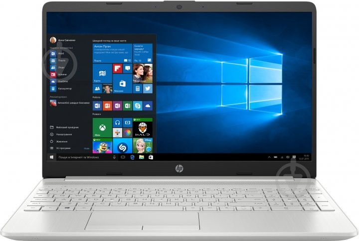 Ноутбук HP 15-dw2023ur 15,6 (104C5EA) silver - фото 1 Ноутбук HP 15-dw2023ur 15,6 (104C5EA) silver - фото 1