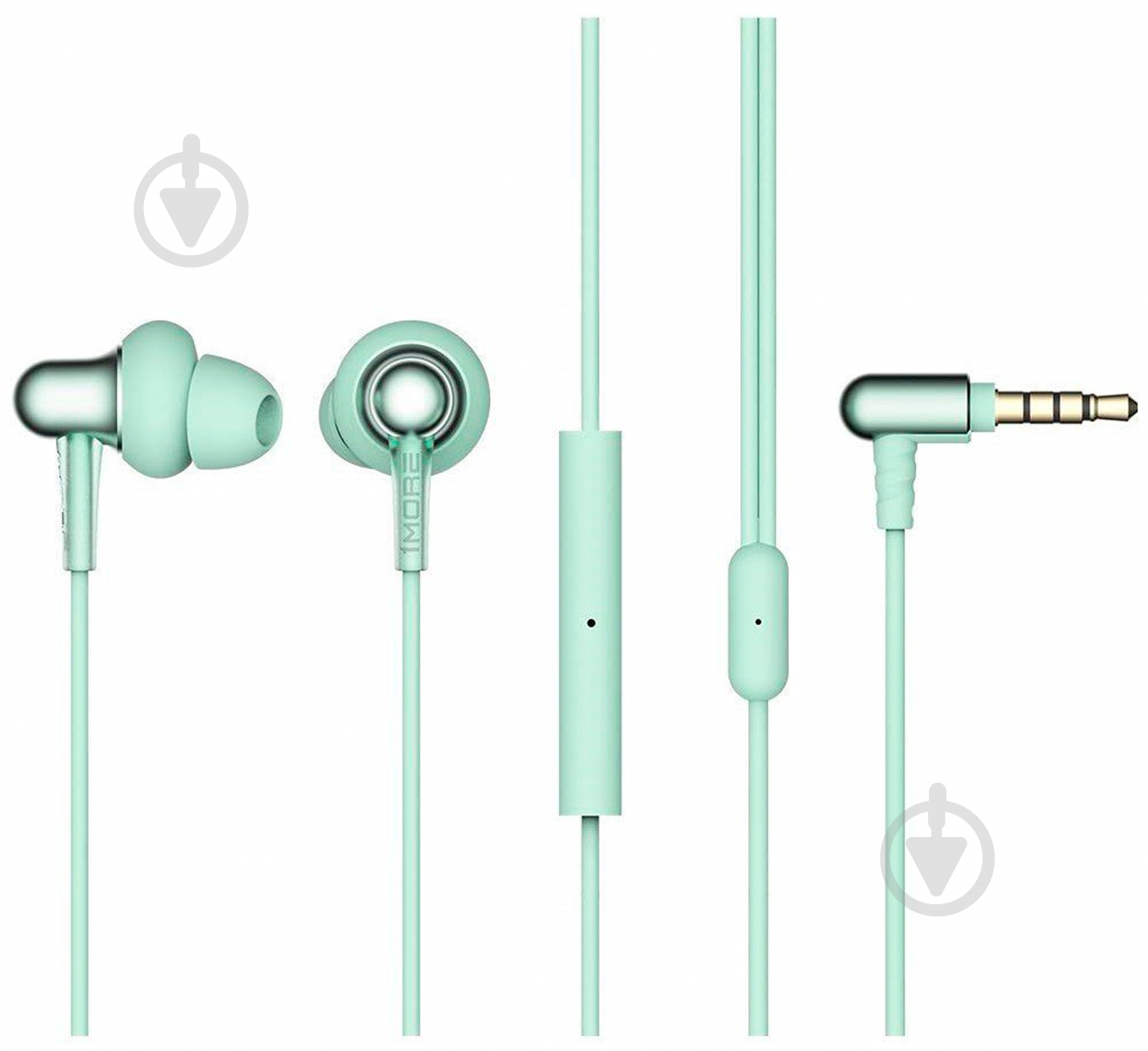 Наушники 1More Stylish Dual-dynamic Driver green (E1025-GREEN) - фото 1 Наушники 1More Stylish Dual-dynamic Driver green (E1025-GREEN) - фото 1