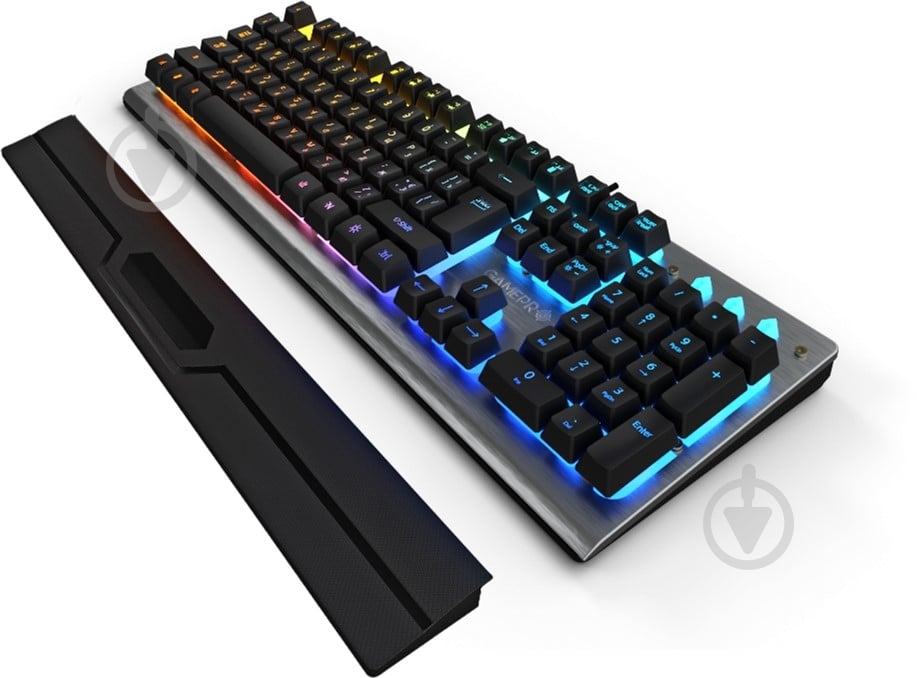 Клавіатура ігрова GamePro Stinger USB (GK599) grey - фото 6
