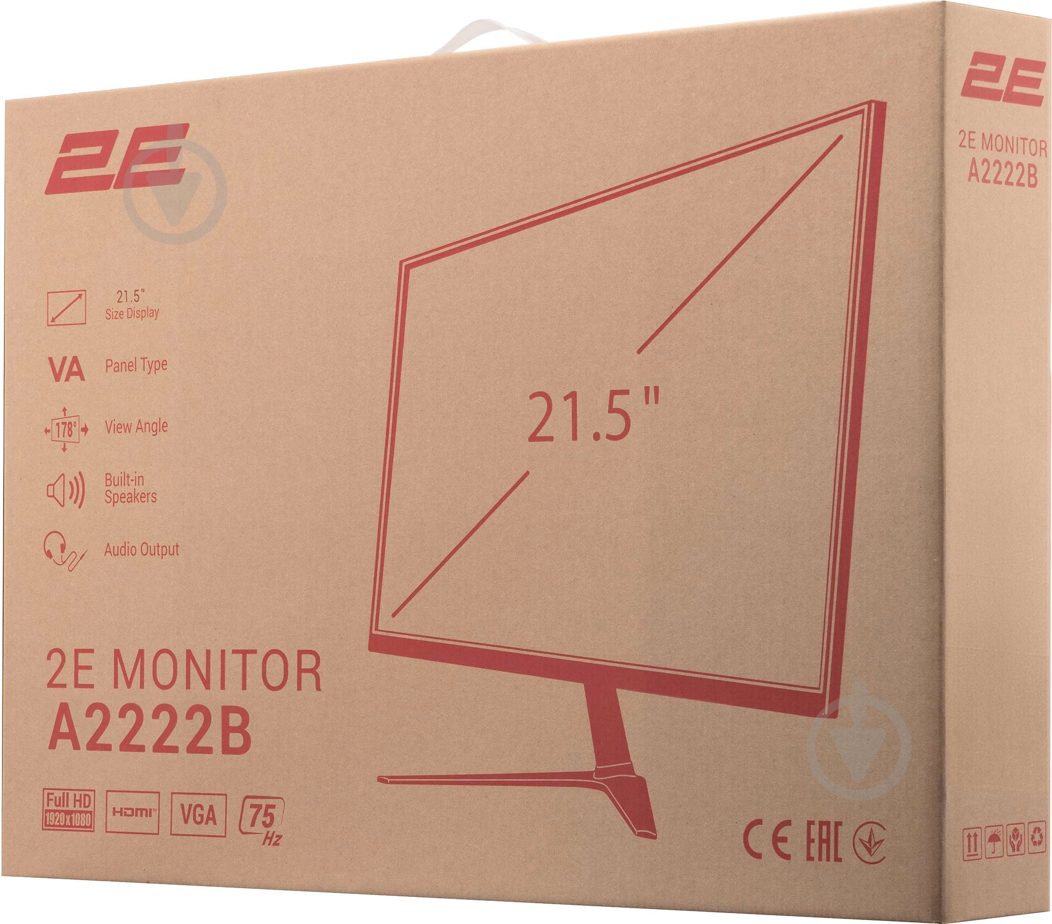 Монітор 2E A2222B 21,5" (2E-A2222B-01.UA) - фото 10 Монітор 2E A2222B 21,5" (2E-A2222B-01.UA) - фото 10