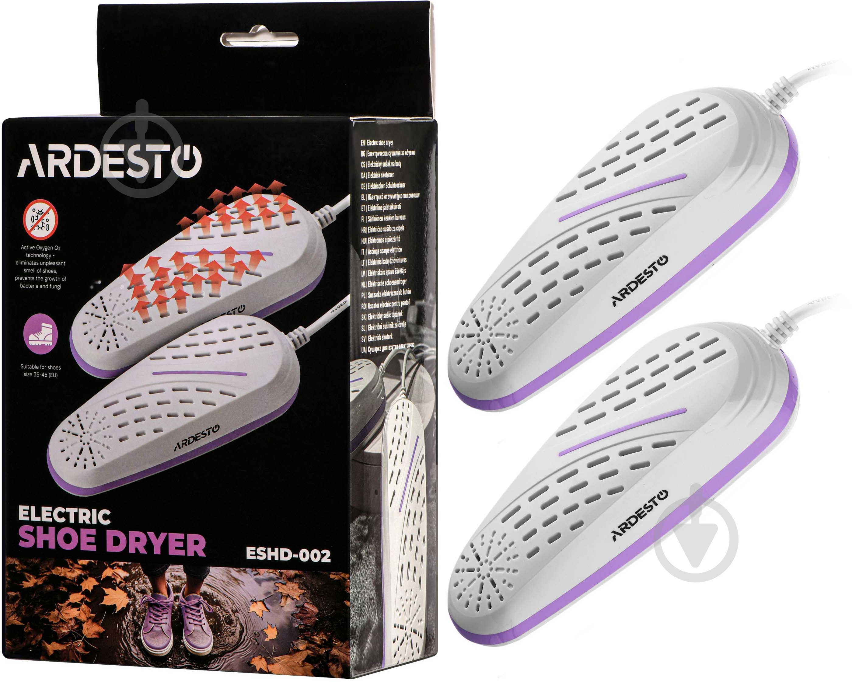 Електросушарка для взуття Ardesto ESHD-002 - фото 5 Електросушарка для взуття Ardesto ESHD-002 - фото 5