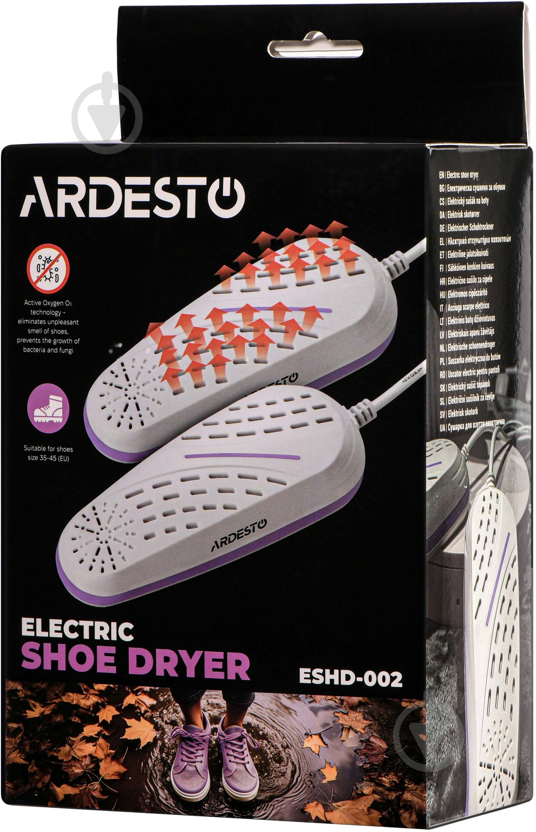 Електросушарка для взуття Ardesto ESHD-002 - фото 4 Електросушарка для взуття Ardesto ESHD-002 - фото 4