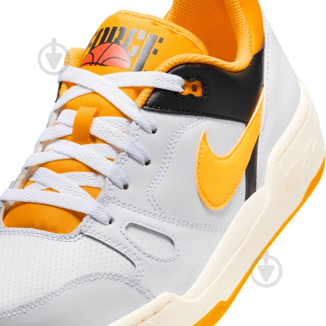 Кроссовки мужские демисезонные Nike FULL FORCE LO FB1362-103 р.46 белые - фото 6