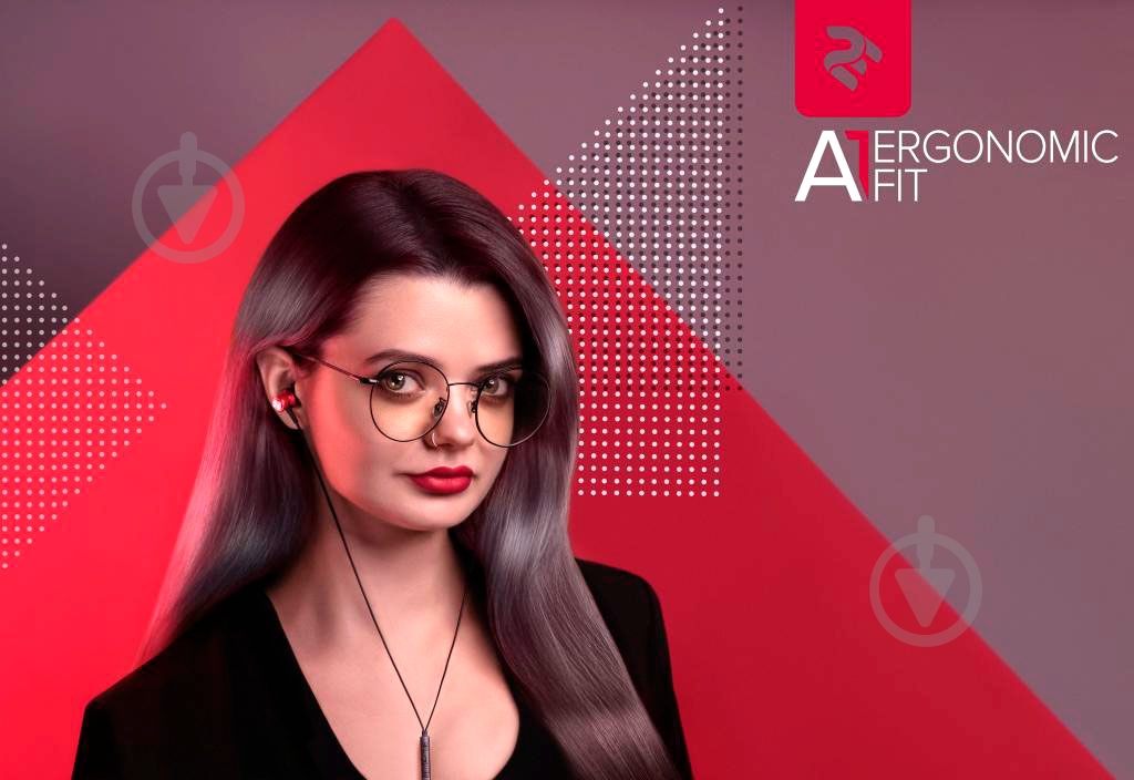 Наушники 2E 2E-IEA1BK black - фото 2