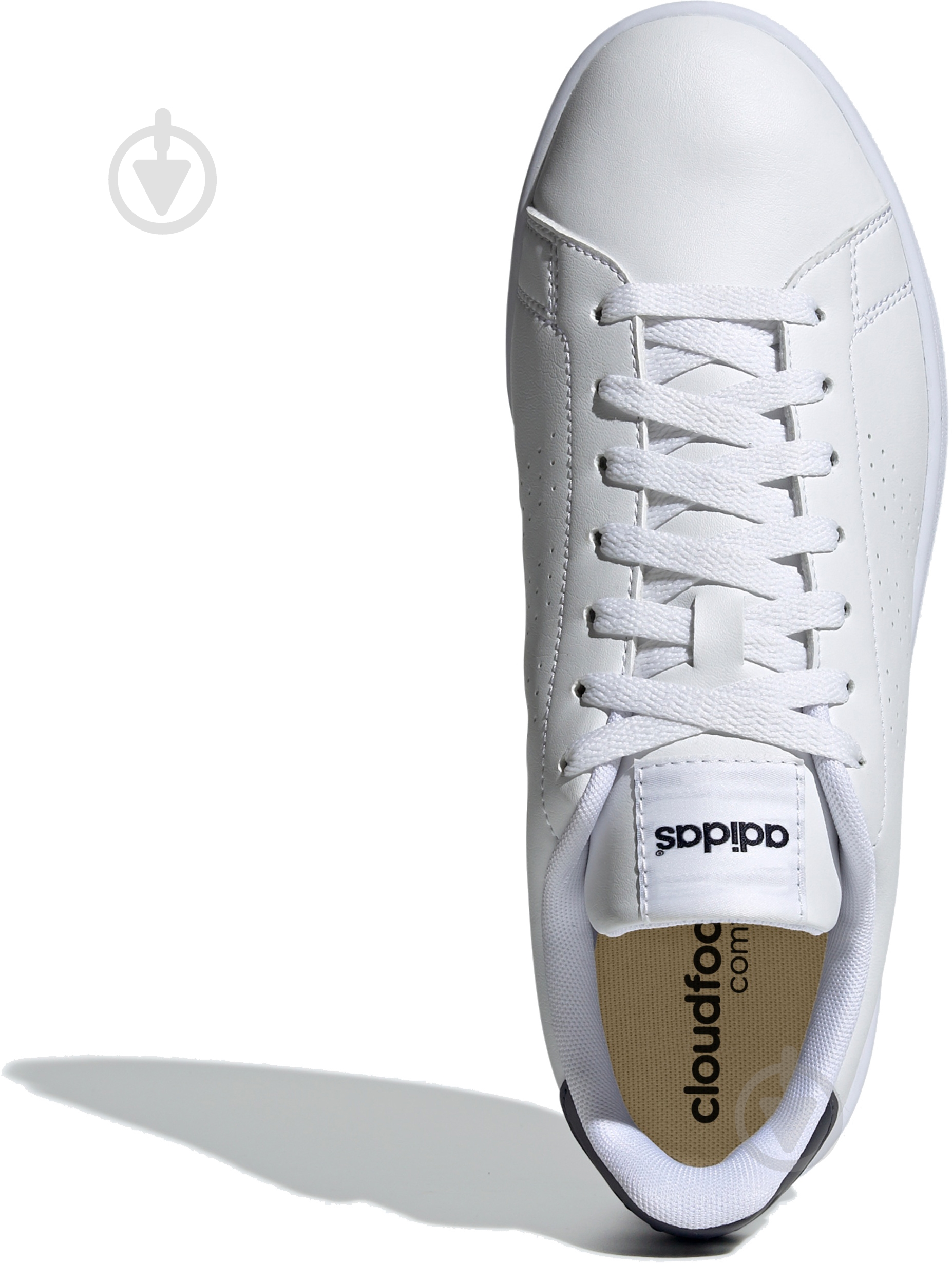 Кроссовки мужские демисезонные Adidas ADVANTAGE GZ5299 р.43 1/3 белые - фото 6