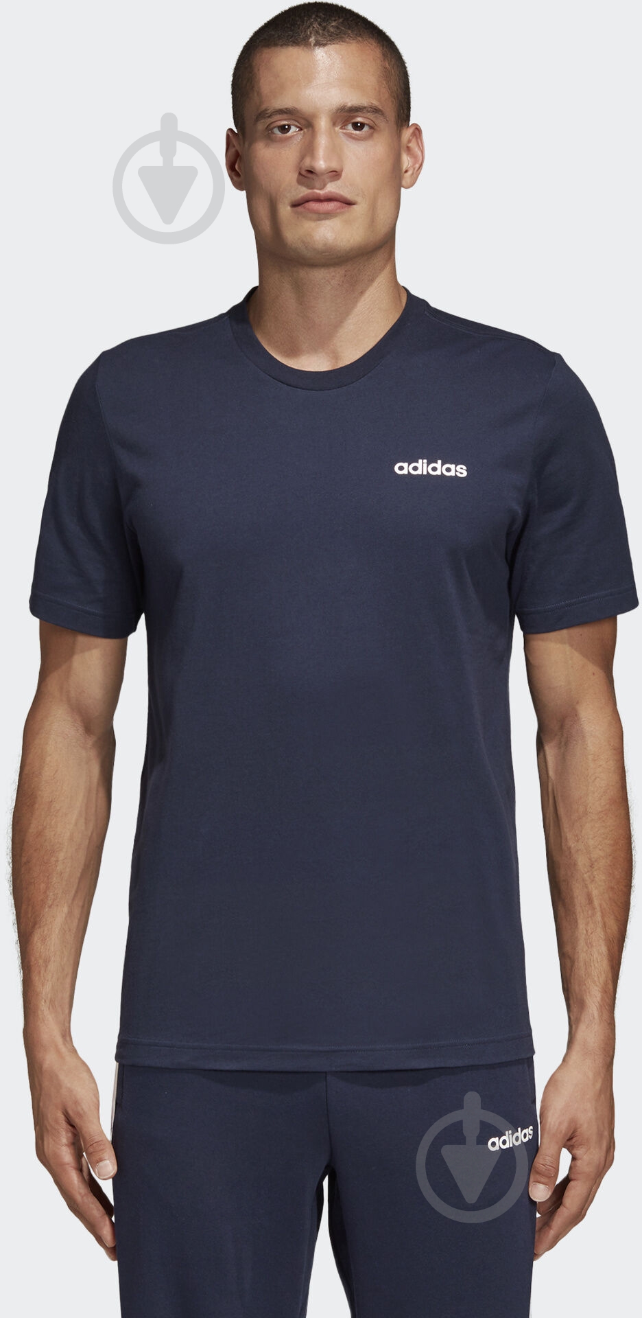Футболка Adidas E PLN TEE DU0369 р.M темно-синий - фото 3 Футболка Adidas E PLN TEE DU0369 р.M темно-синий - фото 3