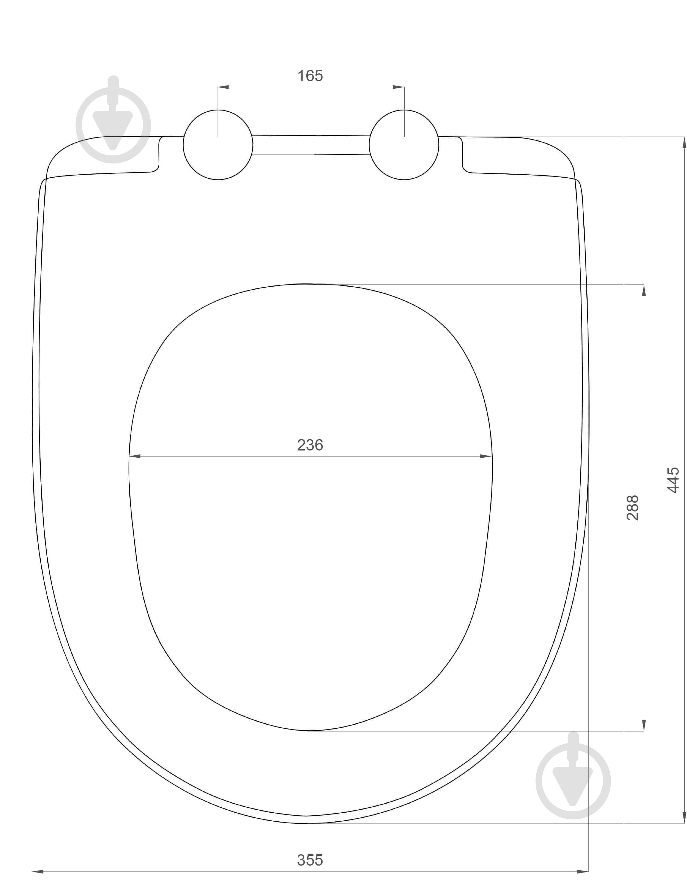 Сиденье для унитаза EGO SD01u - фото 5
