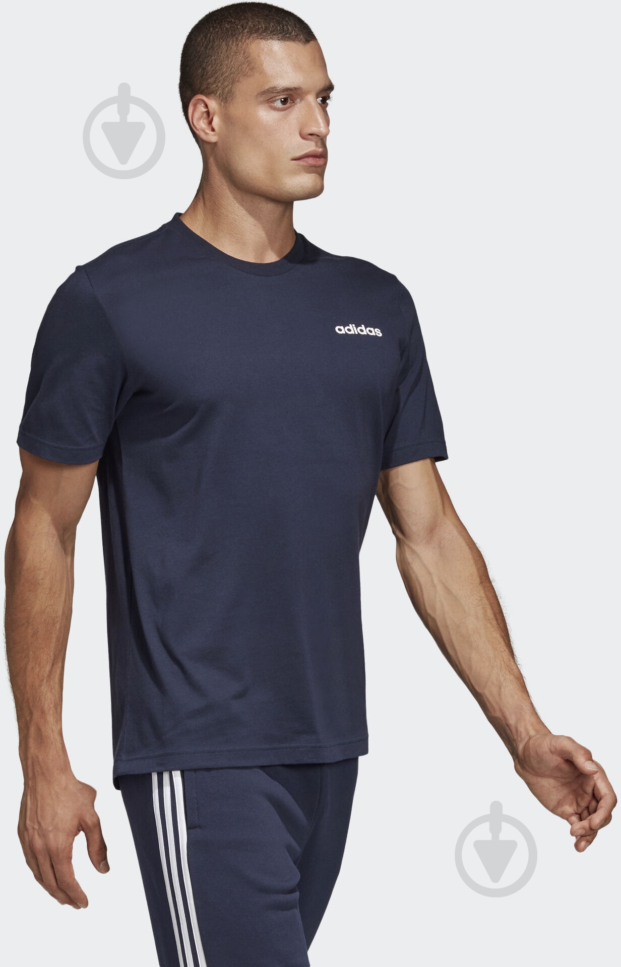 Футболка Adidas E PLN TEE DU0369 р.L темно-синий - фото 6 Футболка Adidas E PLN TEE DU0369 р.L темно-синий - фото 6