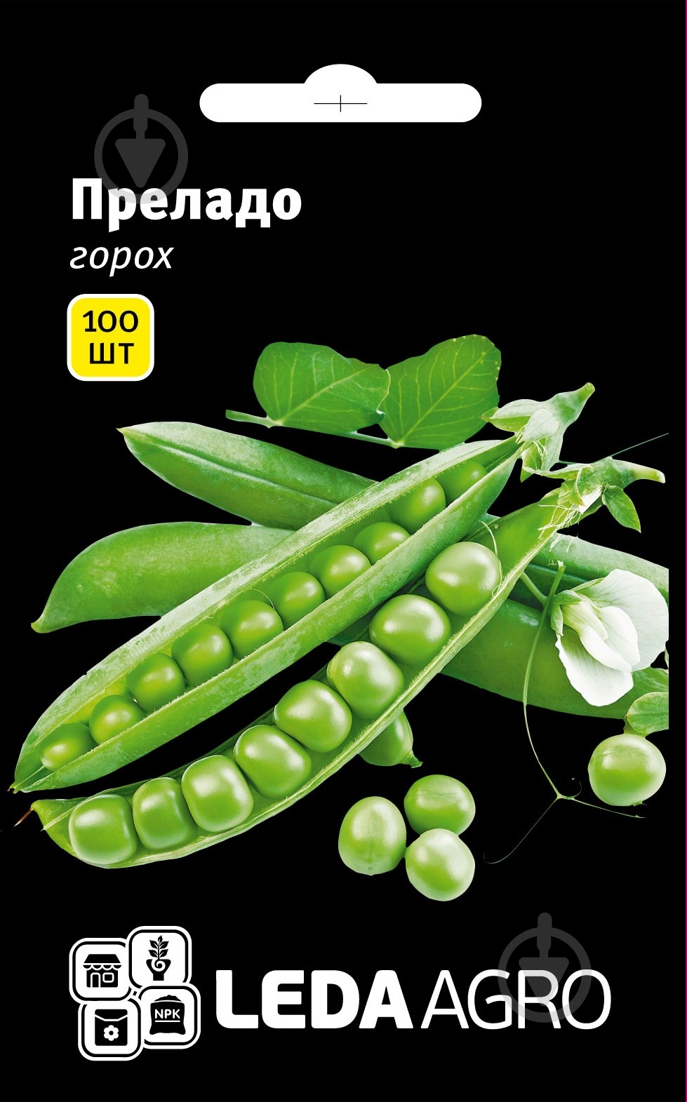 Насіння LedaAgro горох овочевий Преладо 100 шт. (4820119790267) - фото 1 Насіння LedaAgro горох овочевий Преладо 100 шт. (4820119790267) - фото 1
