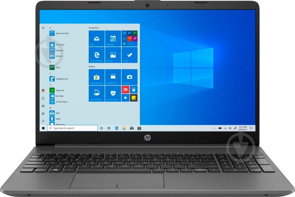 Ноутбук HP 15-dw3019ua 15,6 (424B2EA) silver - фото 1
