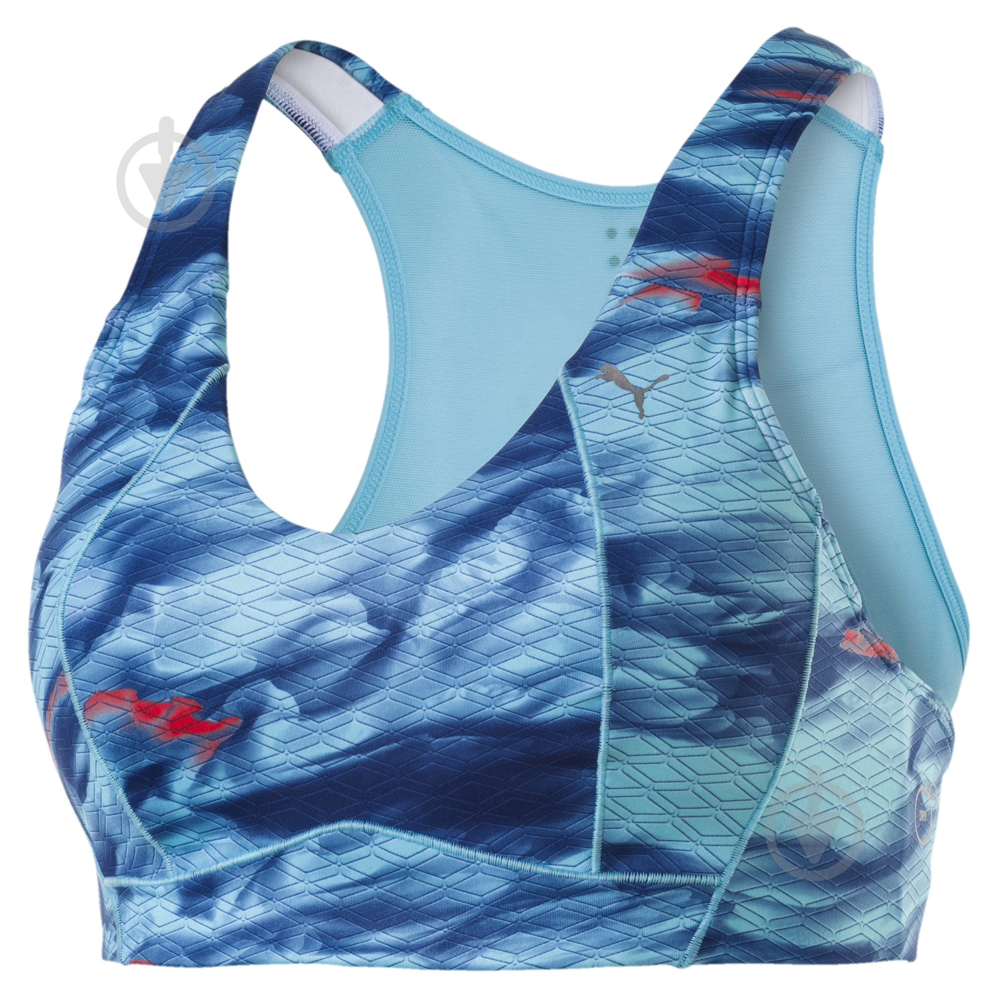 Бра Puma PWRRUN BRA - Graphic 51599302 L/CD синий - фото 1 Бра Puma PWRRUN BRA - Graphic 51599302 L/CD синий - фото 1