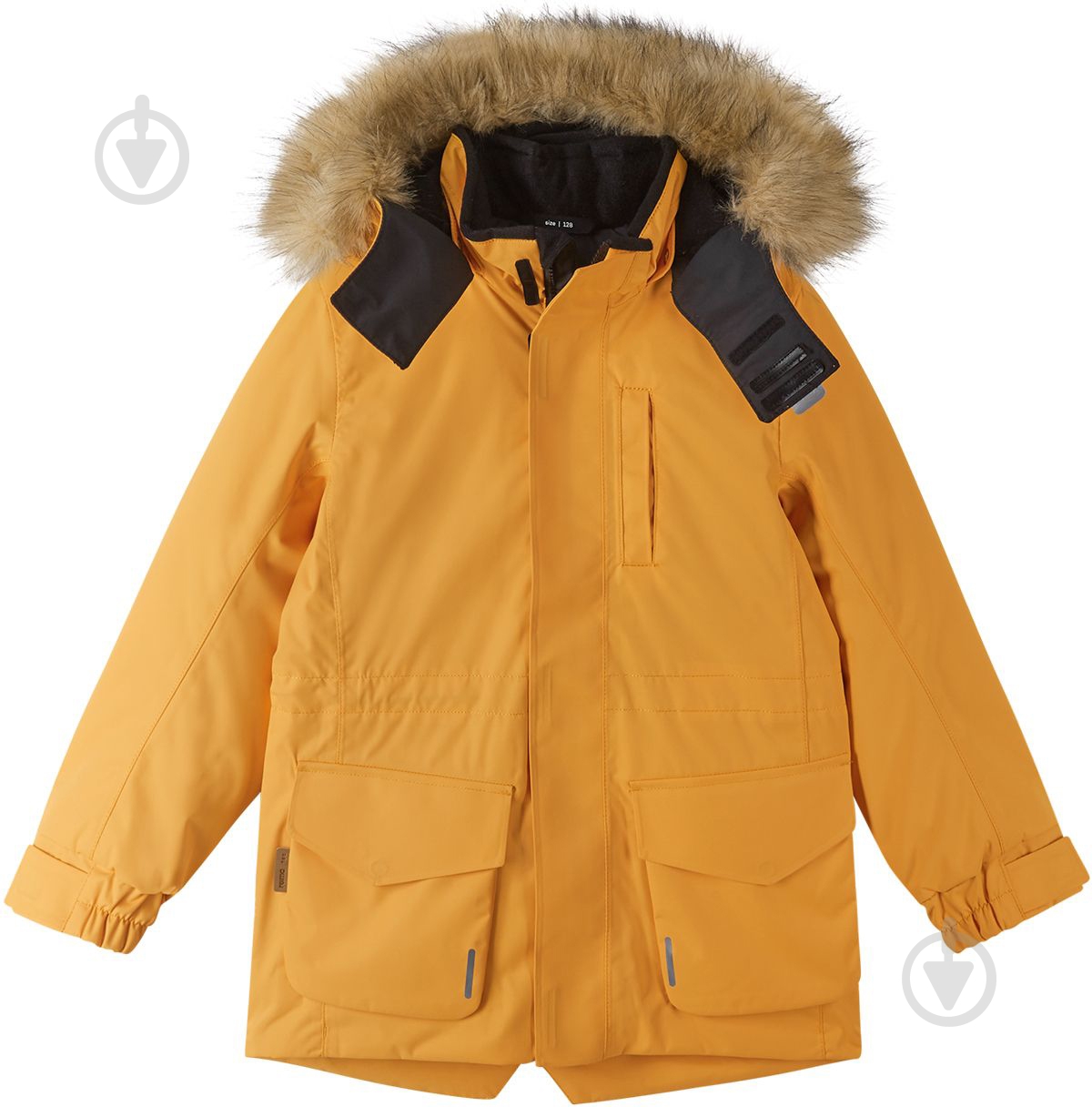 Куртка-парка зимняя Reima NAAPURI 5100105A-2450 желтая - фото 1
