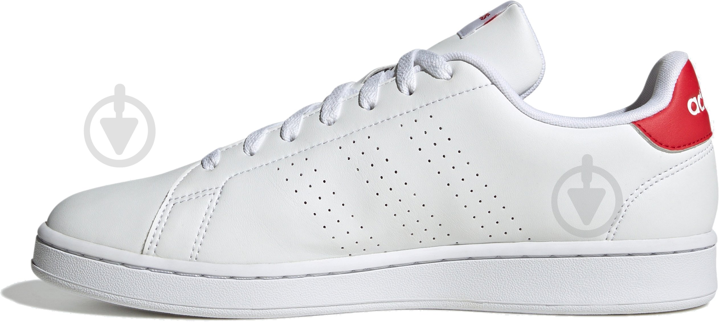Кроссовки мужские демисезонные Adidas ADVANTAGE HR0235 р.45 1/3 белые - фото 2