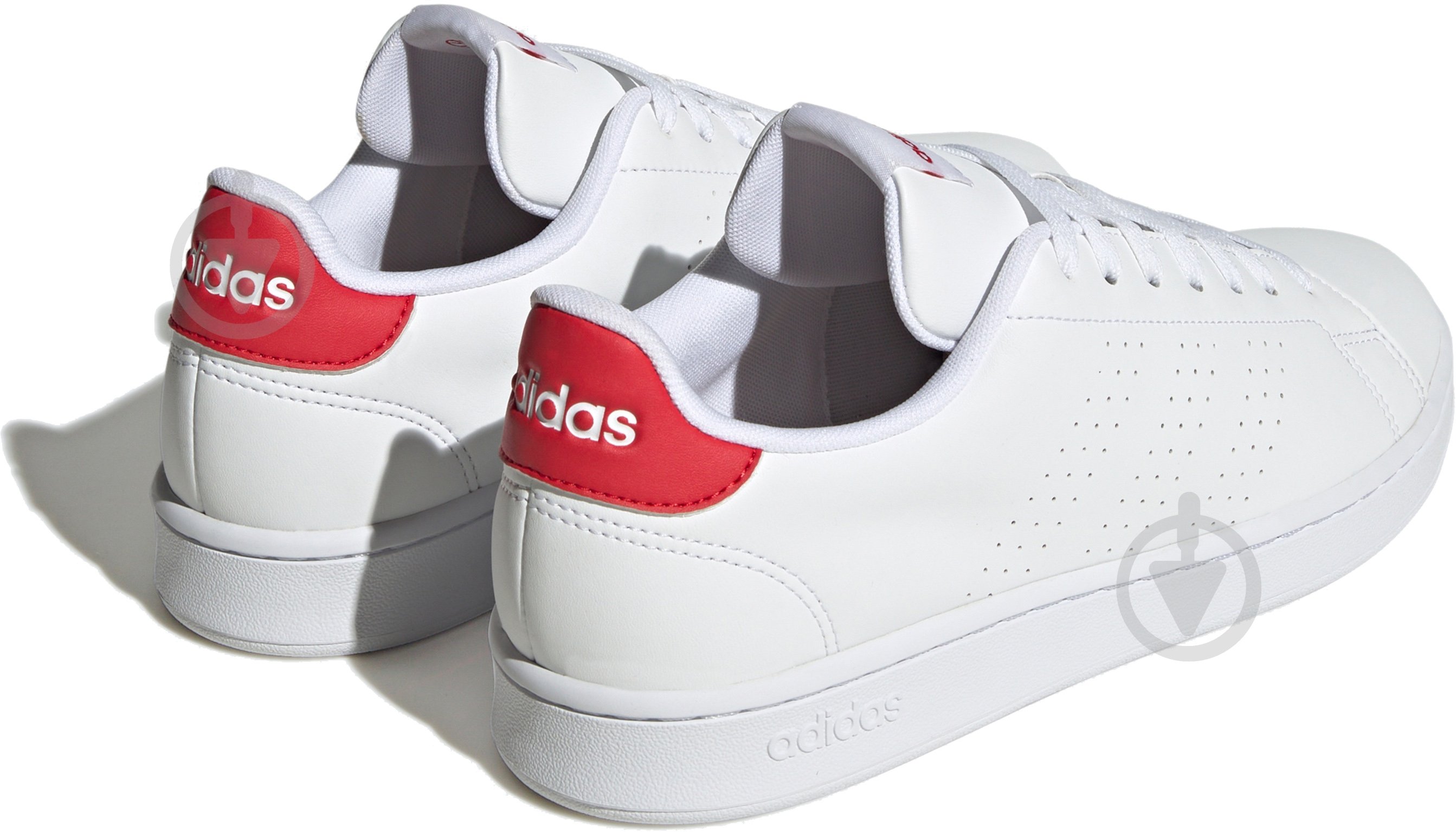 Кроссовки мужские демисезонные Adidas ADVANTAGE HR0235 р.45 1/3 белые - фото 4