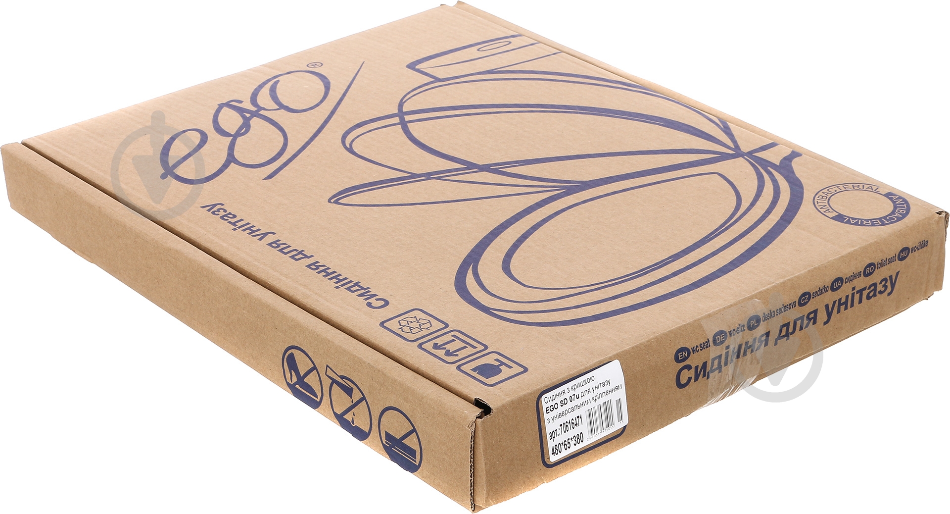 Сидіння для унітаза EGO SD07u - фото 3 Сидіння для унітаза EGO SD07u - фото 3