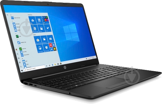 Ноутбук HP 15-dw3020ua 15,6 (424B3EA) black - фото 2