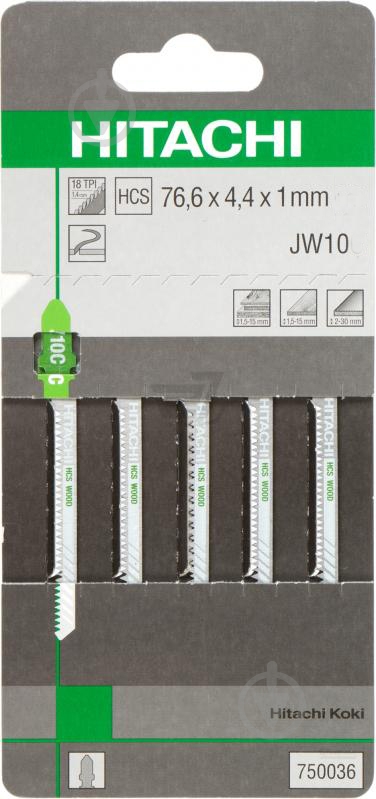 Пилочка для электролобзика JM10 750038 5 шт. - фото 4