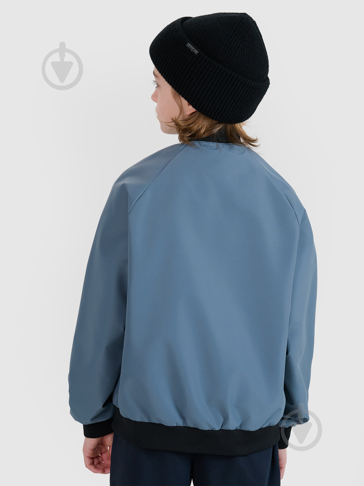 Бомбер для мальчиков 4F JACKET M186 4FJWSS25TJACM186-32S р.122 синий - фото 2