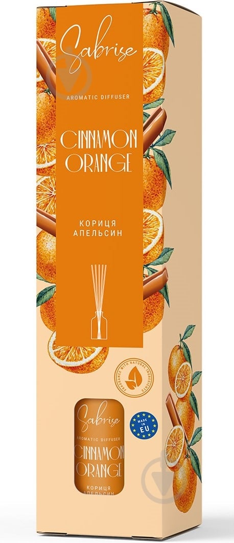 Аромадиффузор Sabrise Cinnamon Orange 30 мл - фото 1