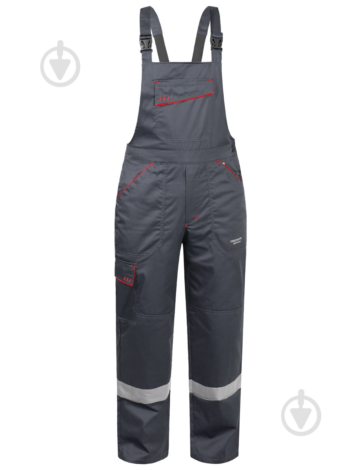 Полукомбинезон рабочий INSIGHT SPECIAL р. L рост 3-4 79600 серый - фото 1 Полукомбинезон рабочий INSIGHT SPECIAL р. L рост 3-4 79600 серый - фото 1