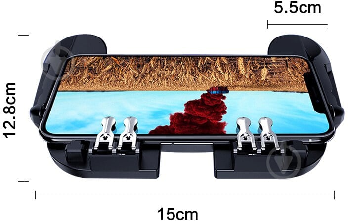 Беспроводной геймпад триггер GamePro MG320 Black - фото 7