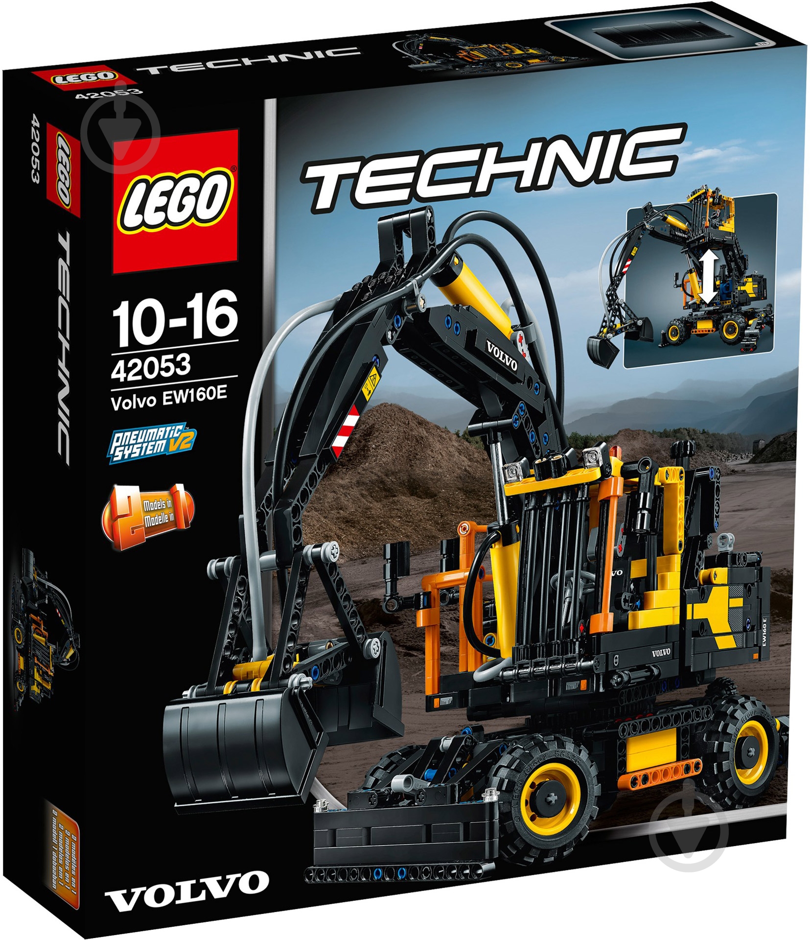 Конструктор LEGO Technic Экскаватор Volvo EW 160E 42053 - фото 1