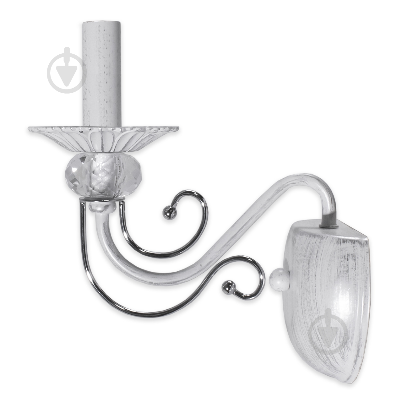 Бра Hopfen Main CR-WT 1x60 Вт E14 белый - фото 2