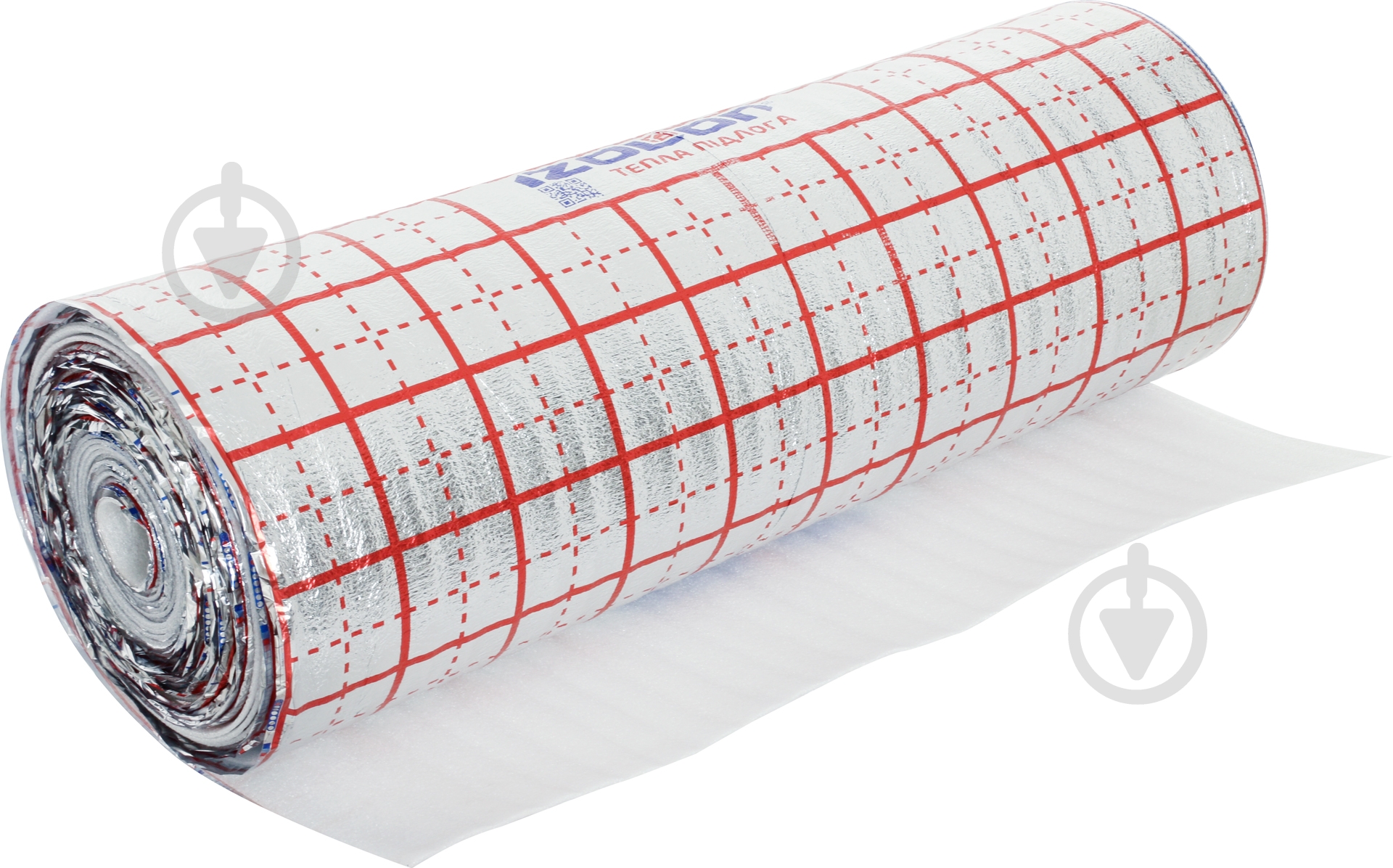Полотно Izolon з металізованою плівкою та розміткою під теплу підлогу 4 мм - фото 3