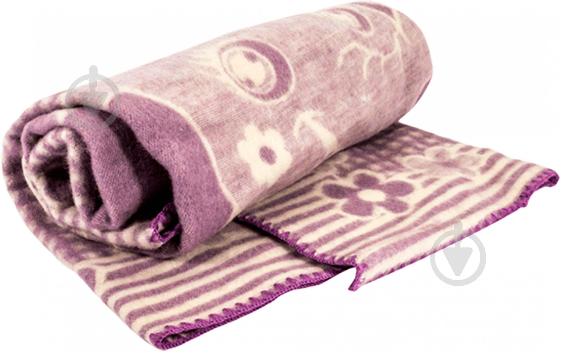 Одеяло Ярослав полушерсть 100х140 см - фото 1