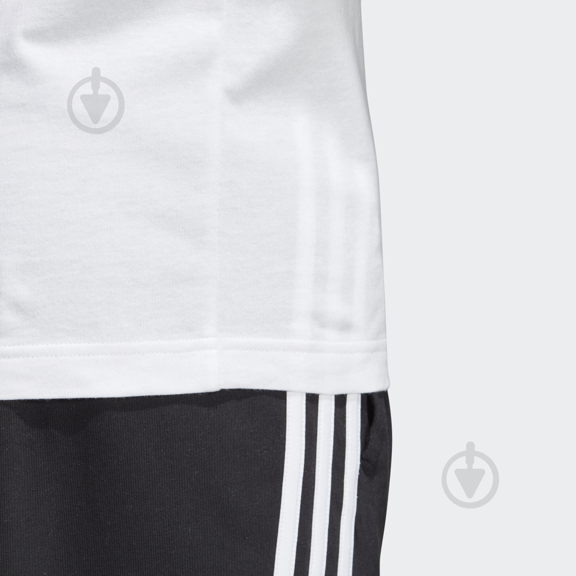 Футболка Adidas E 3S TEE DU0441 р.S белый - фото 8